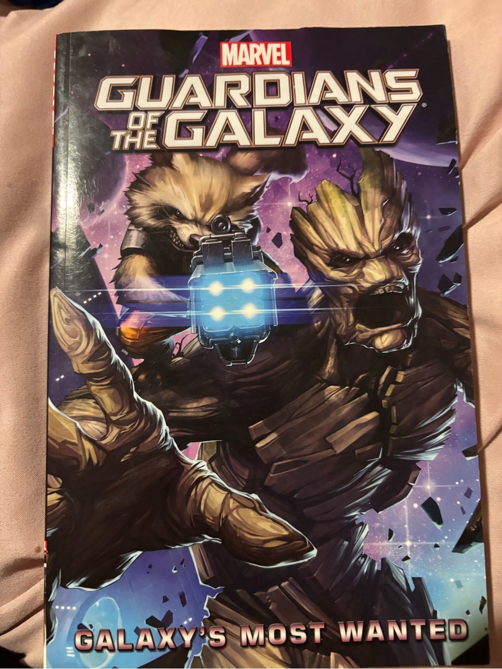 Marvel Guardians of the Galaxy Comic Book – Purple & Brown Cover Art